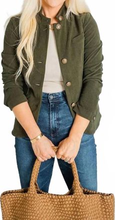 Drew Jordan Jacket Blazer In Olive