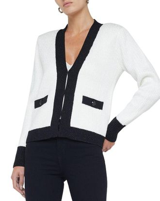 L'agence Lagence Jinny Sequin Cardigan