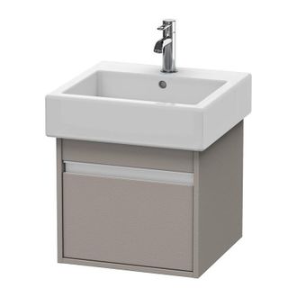 Duravit Duravit Ketho M&oacute;dulo Mural 6685, 1 Extra&iacute;ble, 450mm, Para Vero, Color (frente/cuerpo): Terra Mate - Kt668501414