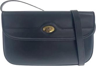 Gucci Pre-owned Leather gucci-bags - Dames - Vintage Schoudertas - Zwart - ONE Size - Vintage