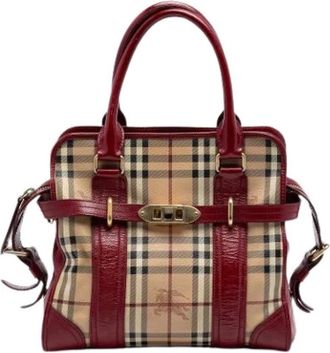 Burberry Pre-owned Minford Portrait Satchel - - Pre-owned - Donna - Multicolore - ONE SIZE