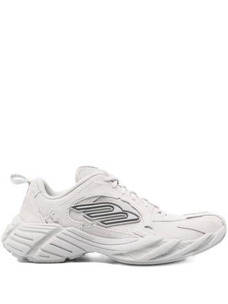 Balenciaga Monday logo-detail chunky sneakers - 1011 FULL LIGHT GREY