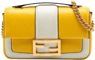 Fendi Borsa Baguette Pre-owned - - Pre-owned - Donna - Giallo - ONE SIZE