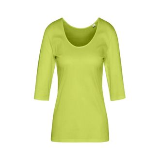 van Laack Tops, Dames, Groen, S, Mariell Lime Shirt
