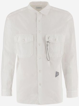 And Wander Cotton Blend Shirt With Logo