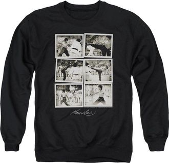Gildan Bruce Lee Snap Shots Adult Crewneck Sweatshirt
