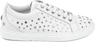 Jimmy Choo London C Star Leather Sneakers