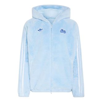 adidas x Care Bear Fur JacketAsia Sizing Clear Sky KS4325