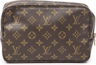 Louis Vuitton Pre-owned Womens Toiletry Pouch PM - Brown - One Size
