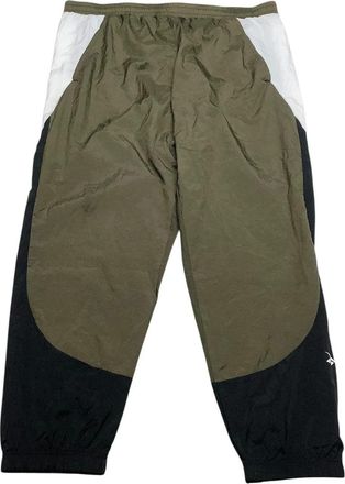 Reebok Mens Reebok Athletic Training Performance Pants Green Black Logo FTS996