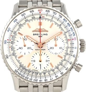 Breitling Navitimer Stainless Steel Wristwatch (Pre-Owned)