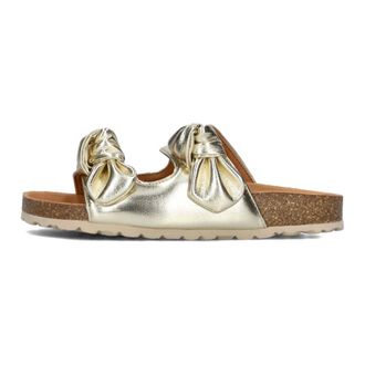 Verbenas Metallic Rain Slippers voor dames - Dames - Schoenen - Geel - Maat: 37 EU Leer