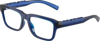 Dolce & Gabbana Dx 5008 Bril - unisex - Brillen - Blauw - 49 MM - Accessoires