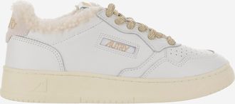 Autry Low Medalist Leather Sneakers
