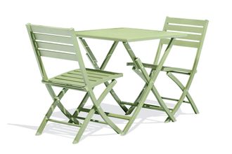 DCB Garden Marius - Conjunto De Comedor De Jard&iacute;n 2 Plazas De Aluminio - City Garden