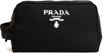 Prada Re-Nylon Wash Bag - unisex - Prada - Toilet Bags - Black - ONE SIZE - Bags