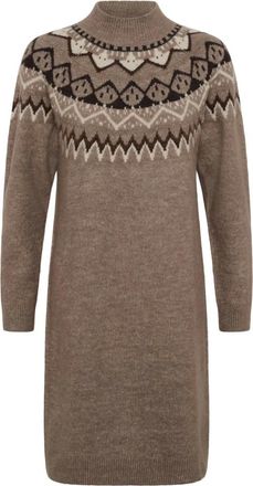 Cream Abito in Maglia - - Dresses - Donna - Marrone - L