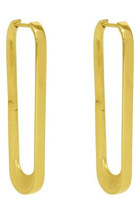 Dean Davidson Crosby Drop Hoop Earrings in Yellow Gold at Nordstrom
