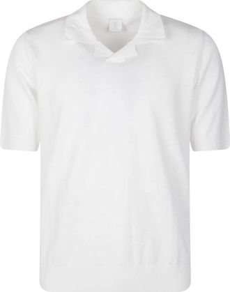 Eleventy Polo Shirts - Heren - Polos - Wit - 2XL - Tops