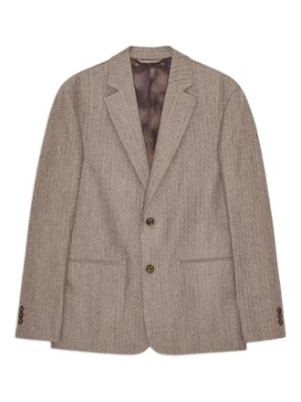 Nn.07 Timo jacket - men - Wool/Elastane - M - Neutrals