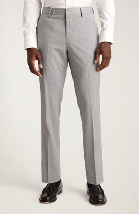 Bonobos Jetsetter Stretch Wool Dress Pants in Light Grey at Nordstrom, Size 34 X 32