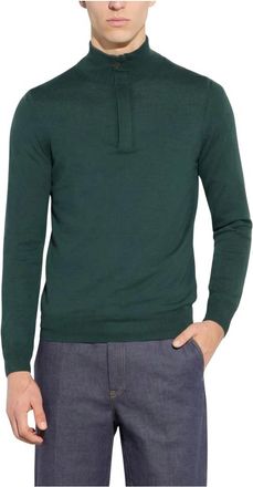 Paolo Pecora Maglia Lupetto - - Knitwear - Uomo - Verde - 2XL