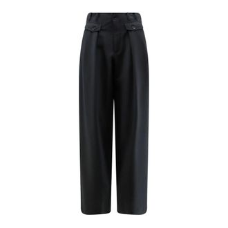 Closed High-Waisted Wide Trousers - female - Closed - Wide Trousers - Black - W26 - Trousers