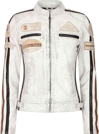 TruClothing Leather Motorcycle Biker Jacket