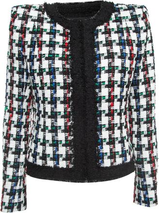 Balmain Giacca in tweed - Nero