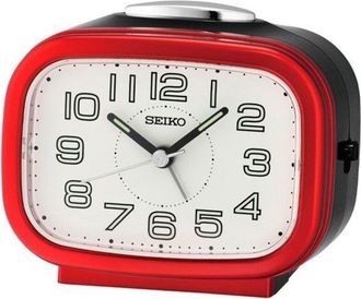 Seiko Alarm Clock - SEIKO - QHK060R - Red - Analog - Alarm
