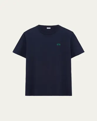 Loewe Mens Cotton Jersey Short-Sleeve T-Shirt