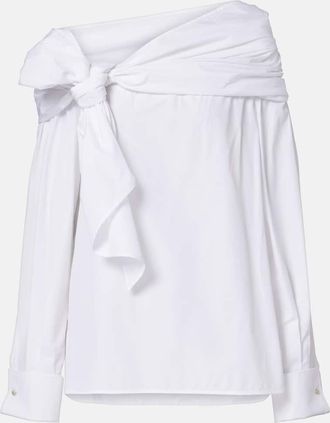 Max Mara Blusa Curvone in cotone