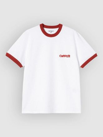 Carhartt Work in Progress Ip Ringer T-Shirt weiss