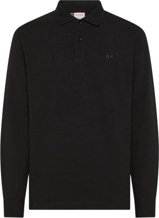 Sun 68 Polo Shirt - Heren - Polos - Zwart - M - Katoen - Tops