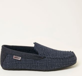 Fat Face FatFace Noah Navy Check Moccasin