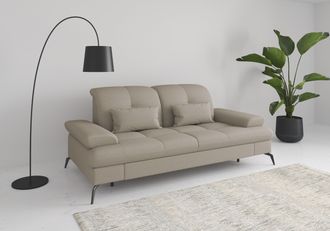 Sit&more 3-Sitzer »Amica, inkl. Sitztiefenverstellung und Armteilverstellung« wahlweise mit Kopfteilverstellung und Bettfunktion