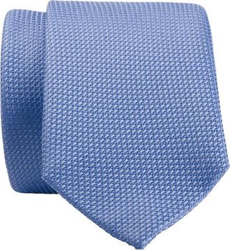 Bexley Cravate Soie Natt&eacute; Unie