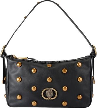 Kurt Geiger Chelsea Schoudertas - Dames - Schoudertassen - Zwart - ONE Size - Leer - Tassen