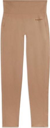 Freddy Leggings Seamless 7/8 con Vita Alta e Inserti in Costina