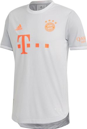 adidas FC Bayern Away Jersey Asia Sizing 20/21 Official White Orange FR4021