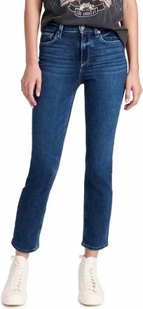 Paige Cindy Straight Leg Jeans In Suncrest/blue