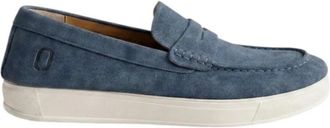 Monoway Mocassino Hybrid - Heren - Loafers - Blauw - 43 EU - Leer - Schoenen