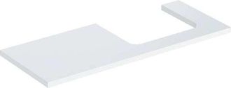 Keramag Keramag - Geberit One Placa De Lavabo, Recortable Derecha, 120x3x47 Cm