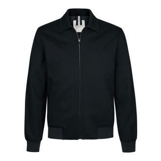 Profuomo Heren, Jassen, Blauw, Maat: 2XL Katoen