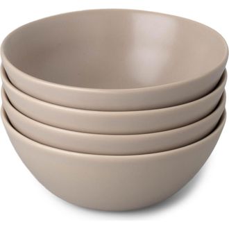 Fable Home Breakfast Bowls in Desert Taupe at Nordstrom, Size Medium