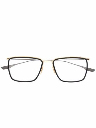 Dita Eyewear Bril met vierkant montuur - Zwart