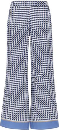 KANGRA Pantaloni con stampa - BLUE AND GREEN
