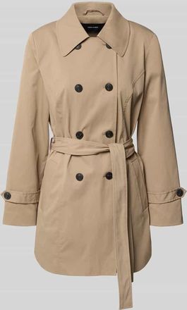 Vero Moda Regular Fit Trenchcoat mit Tailleng&uuml;rtel zum Binden Modell CHALSEA OLIVIA in Hellbraun, Gr&ouml;&szlig;e XL