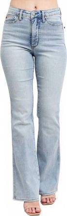Judy Blue Tummy Control Bootcut Jeans In Light Blue