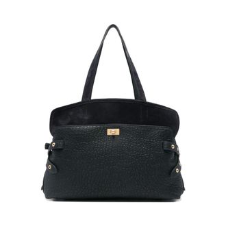 Anya Hindmarch Tassen, Dames, Blauw, ONE Size, Leer, Stijlvolle Marin Tas